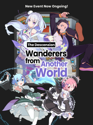 The Descension Wanderers from Another World Event announcement.png