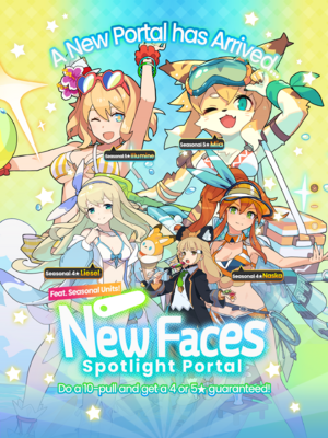 New Faces Spotlight Portal (Mia (Summer), Illumine (Summer), Naska (Summer), Liesel (Summer), Nellie) announcement.png