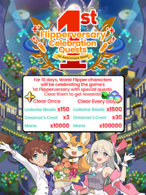1st Flipperversary Celebration Quests Event announcement.png